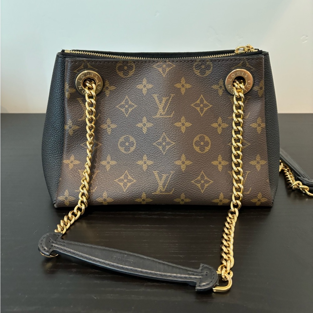 LOUIS VUITTON Monogram Canvas and Leather BB Surene Bag - Picture 2 of 7